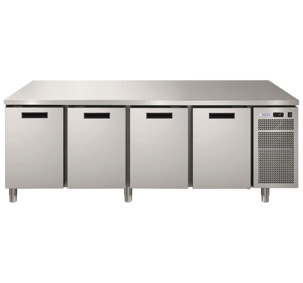 Meuble réfrigéré GN1/1 positif, 4 portes, groupe logé LINEAR- LIN+704TNA/1