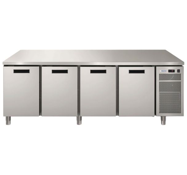 Meuble réfrigéré GN1/1 positif, 4 portes, groupe logé LINEAR- LIN+704TN/1