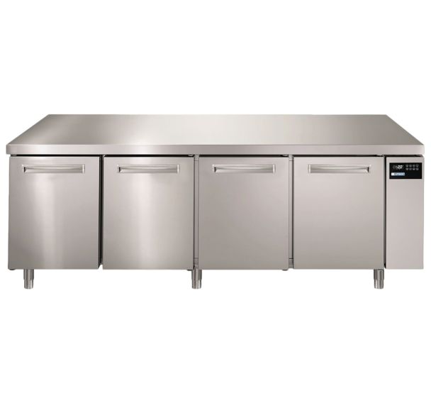 Meuble réfrigéré GN1/1 positif, 4 portes, sans groupe SPRING- SPR704TNS/R/1