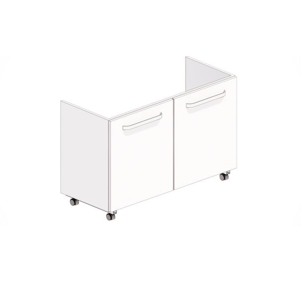 Meuble sous cuve - 2 portes - Asem