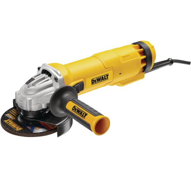 Meuleuse 1000W 125mm - interrupteur glissière - coffret - DEWALT