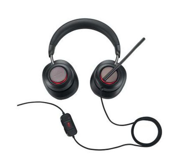 Micro-casque USB-C supra-auriculaire H2000 Kensington - Noir