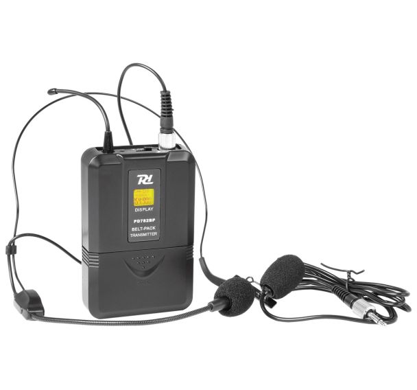 Micro-casque et micro-cravate PD782BP pour série PD780 - Power Dynamics