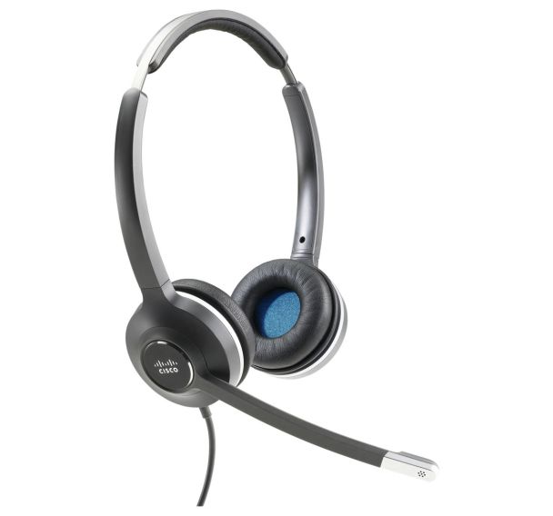 Micro-casque filaire 532 Wired Dual CP-HS-W-532-RJ= - Cisco