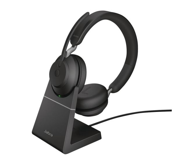 Micro-casque filaire Evolve2 65 Duo USB-A MS Link 380a - Jabra