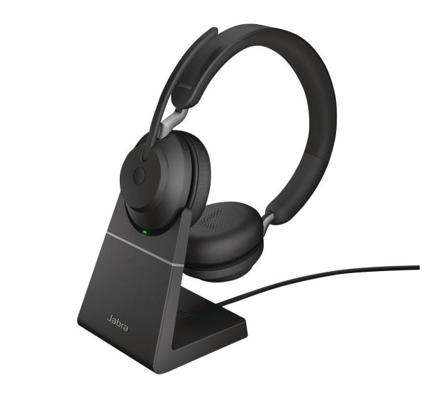 Micro-casque filaire Evolve2 65 UC Duo USB-C Link 380c +base - Jabra