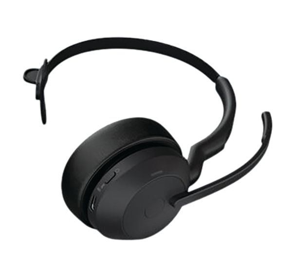 Micro-casque sans fil Evolve2 55 Mono UC USB-A + socle-Jabra
