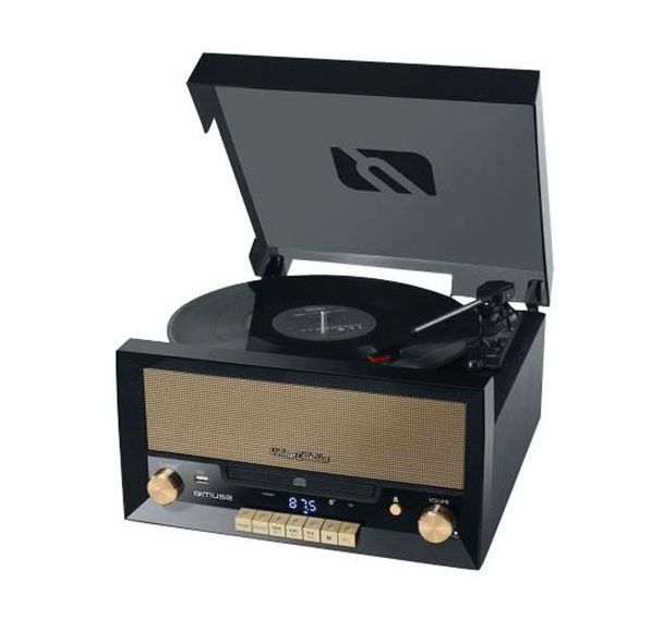 Micro-chaîne CD MUSE noir/or - MT110B