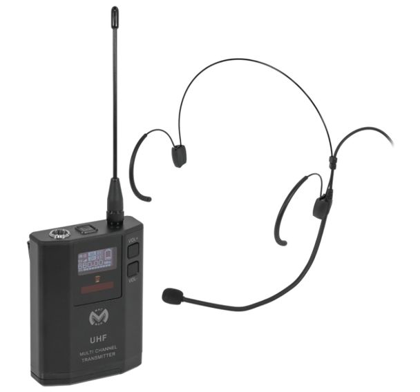 Micro Bodypack serre tête sans fil UHF 1000 M - Mac Mah