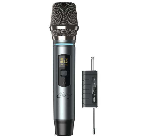 Micro UHF jack 3,5/6,35 avec récepteur MIC-PRO HF