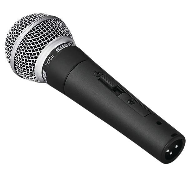 Micro main dynamique SM58SE avec bouton On/Off - Shure