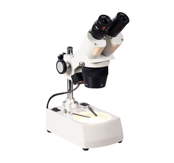 Microscope stéréoscopique avec revolvers - Grossissement 20x et 40x