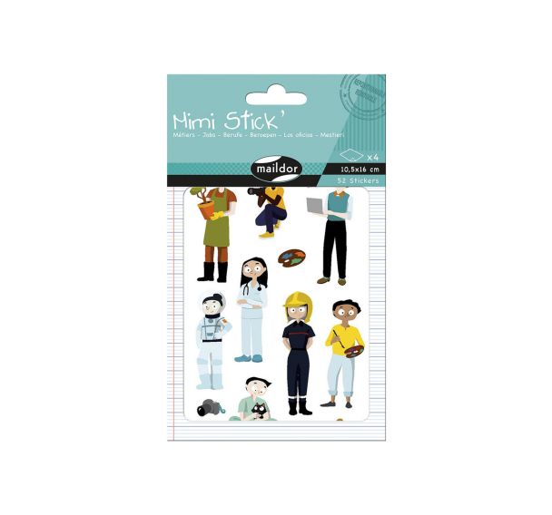 Mimi Stick', Sach 4 pl 10,5x16cm, Métiers