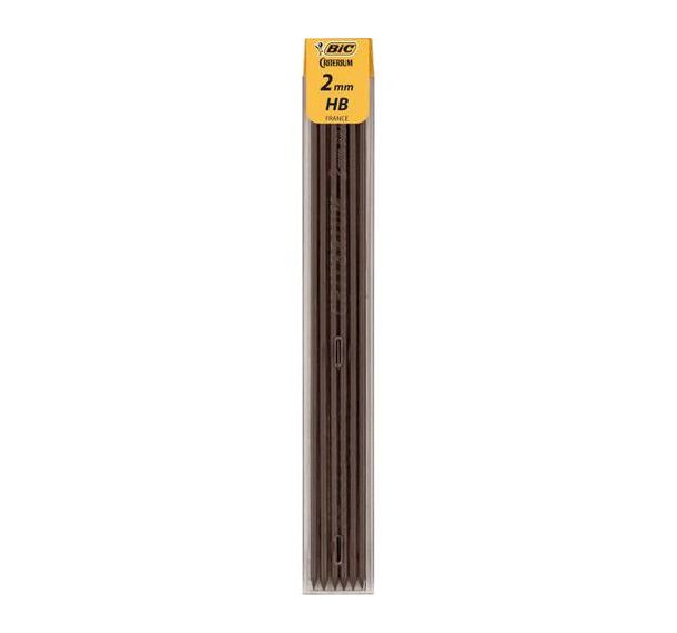 Mine pour porte-mine 2 mm HB (Etui de 6)