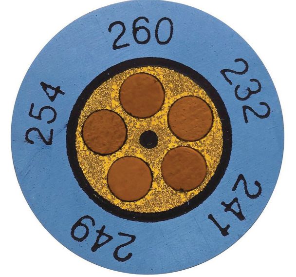 Mini-indicateurs (+116 et +138 °C) - Testo