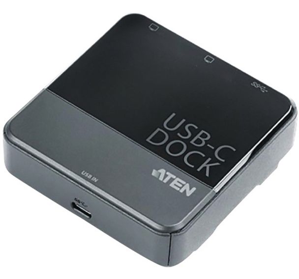 Mini-station double-DisplayPort USB-C - Aten