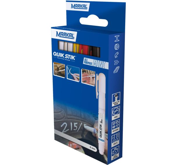 Mini Baton de peinture Quik Stik All Purpose Mini 4 couleurs
