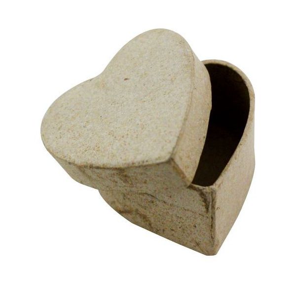 Mini boîte cœur 5x5x3cm (Lot de 20)