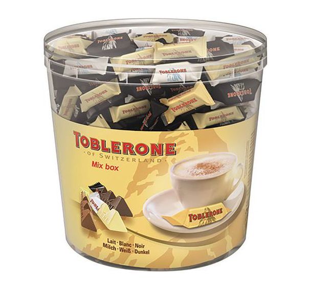 Mini chocolats TOBLERONE- Boîte de 113