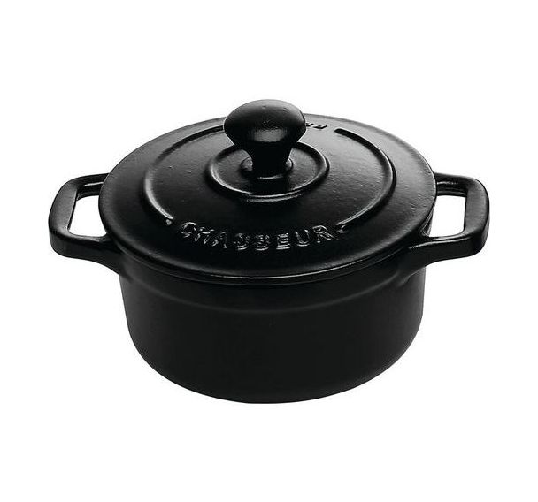 Mini cocotte ronde avec couvercle Le Chasseur - 10 cm