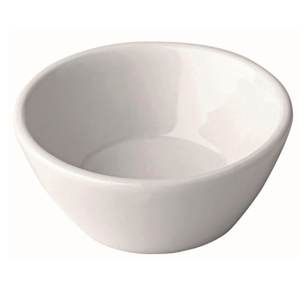 Mini coupelle en porcelaine ø6,8 cm 5,5cl blanc
