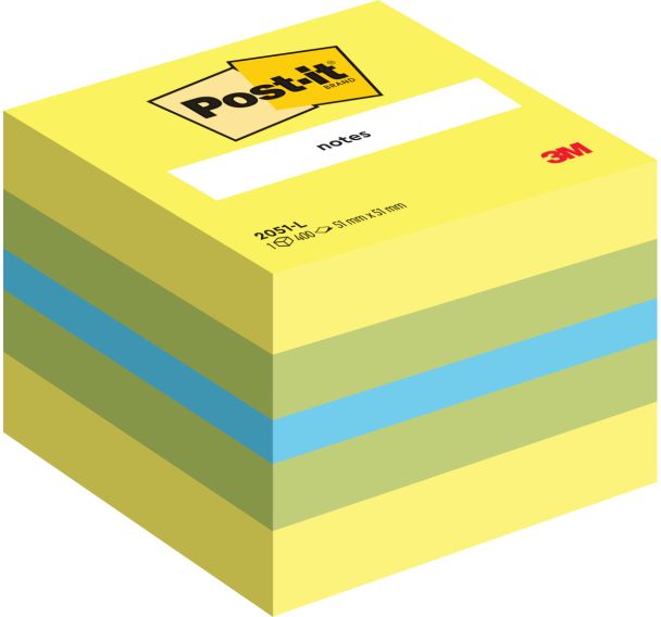 Mini cube 400 feuilles 51x51 mm