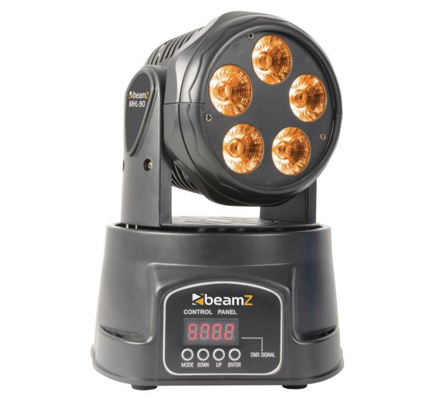 Mini lyre wash MHL90 - 5x LEDs 18 W RGBAW-UV