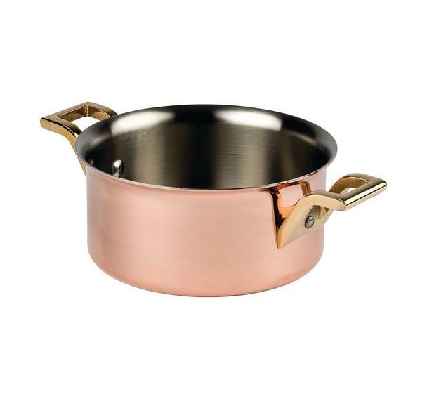 Mini marmite en cuivre Élégance - Ø 9 cm