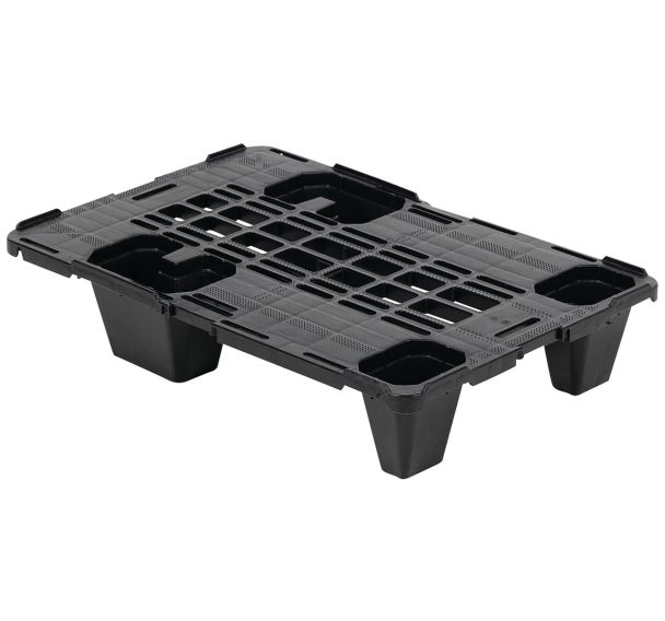 Mini palette légère emboîtable recyclée - Manutan