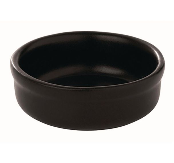 Mini ramequin en grès ø6 cm 4cl noir-Blastone