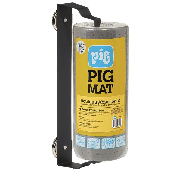 Mini rouleau absorbant avec dévidoir magnétique