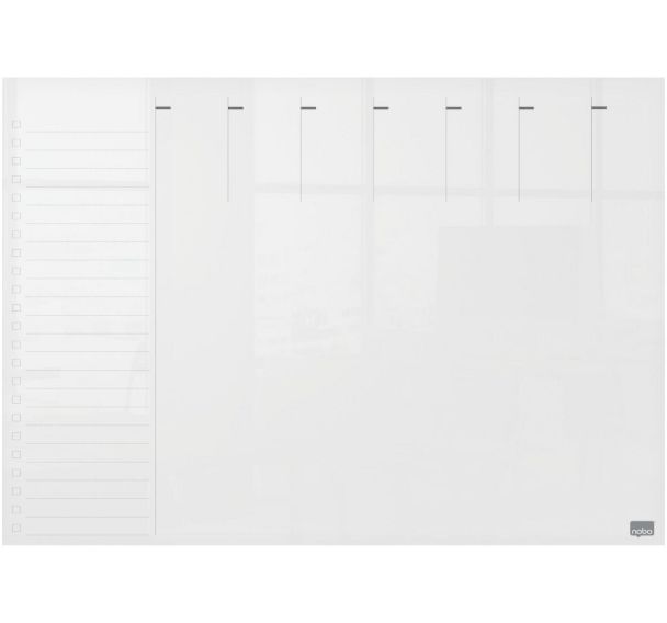 Mini tableau blanc hebdomadaire - Nobo