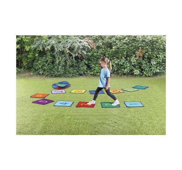 Mini tapis d'extérieur chiffre et couleur