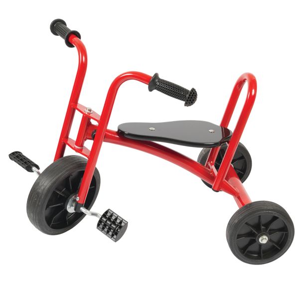 Mini tricycle Dorémi à pédales 2 à 4 ans rouge - Manutan Expert