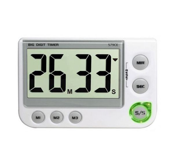 Minuteur digital IHM sonore et lumineux