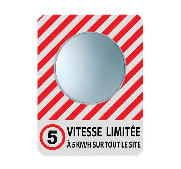 Miroir à message de sécurité INFOMIR
