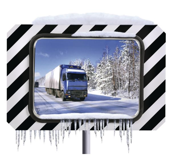 Miroir agglomération antigivre