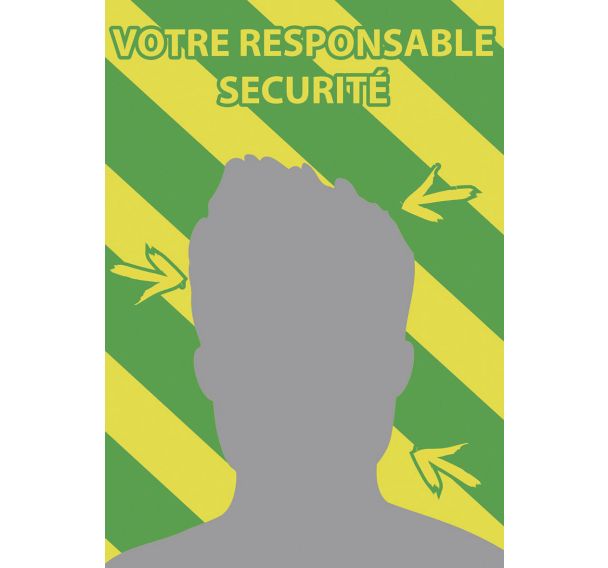 Miroir consigne de sécurité QUALIMIR Plexi+ - Jaune/vert - Kaptorama