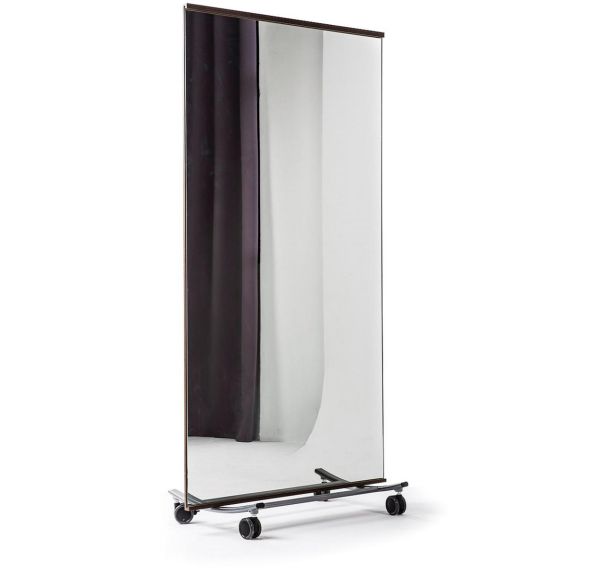 Miroir de Danse mobile à roulettes de 1, 80m x 1m