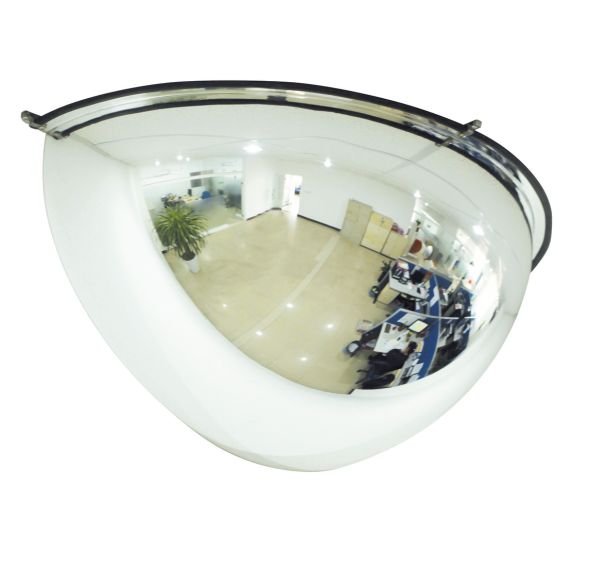 Miroir de sécurité 1/4 de sphère - Manutan Expert