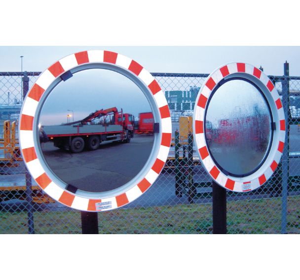 Miroir de sécurité extérieur antibuée et anticondensation Hydro Jislon - Industrie