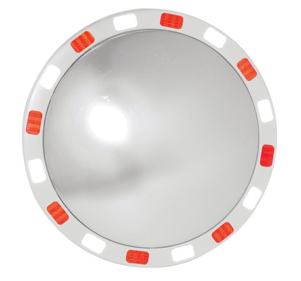 Miroir de sécurité rond - Voie privée - Vision 90° - Manutan Expert