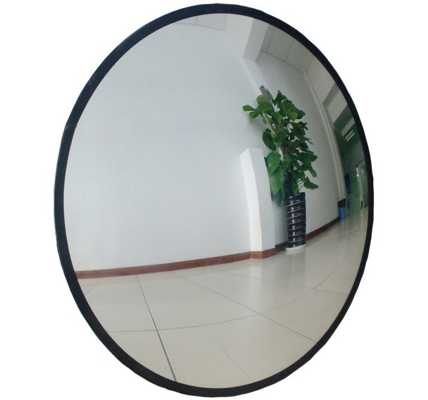 Miroir de sécurité rond vision 130° - Manutan Expert