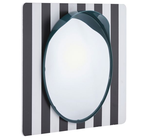 Miroir de sortie usage domaine public ovale Ø 40cm - Mottez