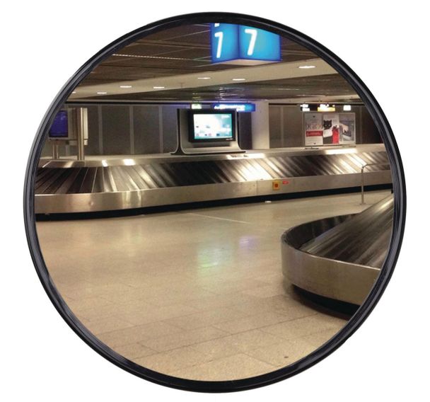 Miroir de surveillance - Intérieur - Rond - Fixation murale télescopique- Dancop
