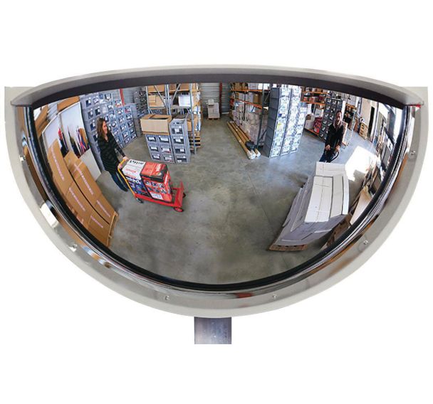 Miroir de surveillance panoramique 1/4 de sphère
