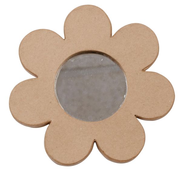 Miroir fleur à suspendre (Lot de 2)
