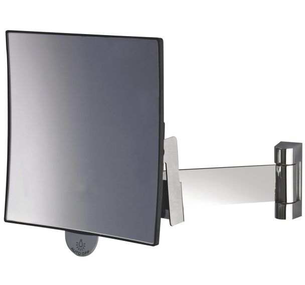 Miroir grossissant carré simple Eclips - JVD