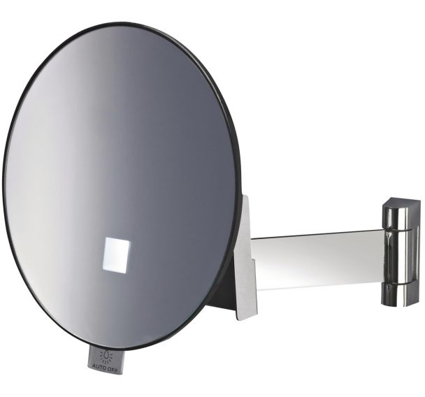 Miroir grossissant rond lumineux Eclips bras plat