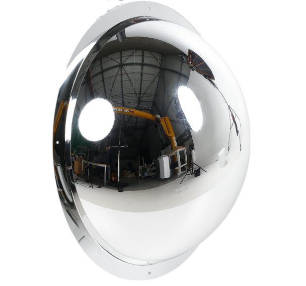 Miroir hémisphérique demi-sphère Plexi+ - Vision 360° - Manutan Expert